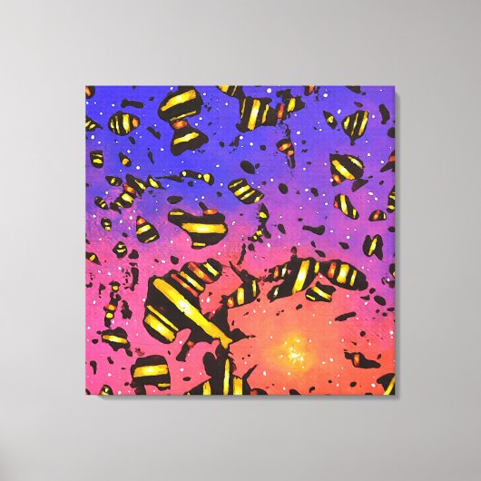 Energy Code 20CO24 - Opgespannen Canvasprint Canvas Afdruk (Voorkant)