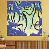 Energy Code 26E23 - Stretched Canvas Print (Insitu (Woonkamer))