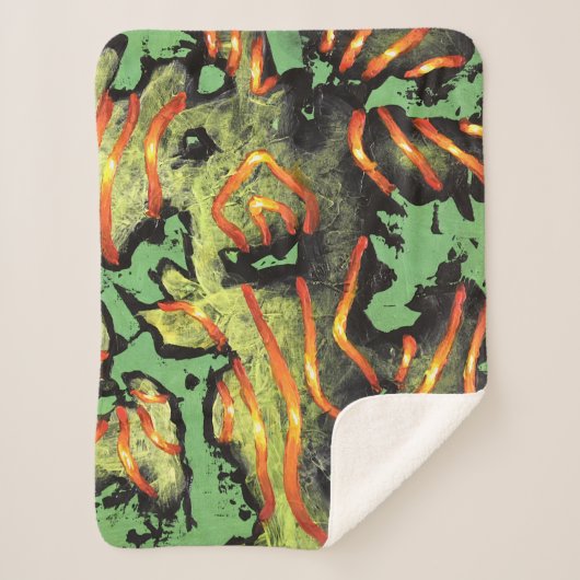 Energy code - Action & Power - Baby Blanket GGAST Sherpa Deken (Voorkant)