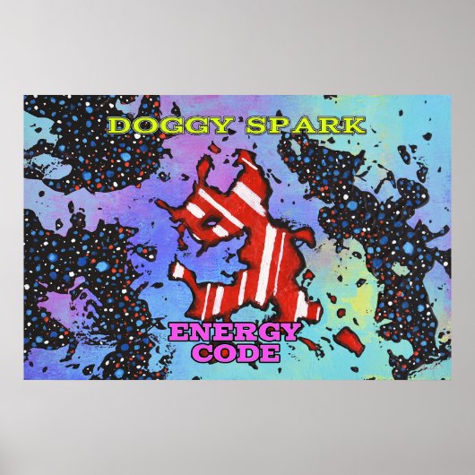 Energy Code - DOGGY SPARK - Posters (Voorkant)