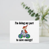 Energy Environmental Tshirts en Gifts opslaan Briefkaart (Staand voorkant)