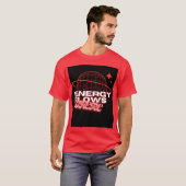 Energy Flows Where Attention Goes –t shirt design (Voorkant volledig)