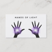 *~* Energy Hands Reiki Healing Light Visitekaartje (Voorkant)