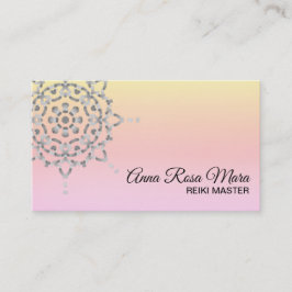*~* Energy Healer Massage Reiki Meditation Yoga Visitekaartje
