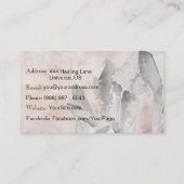 *~* Energy Healer Reiki Crystal Yoga Reiki Master Visitekaartje (Achterkant)