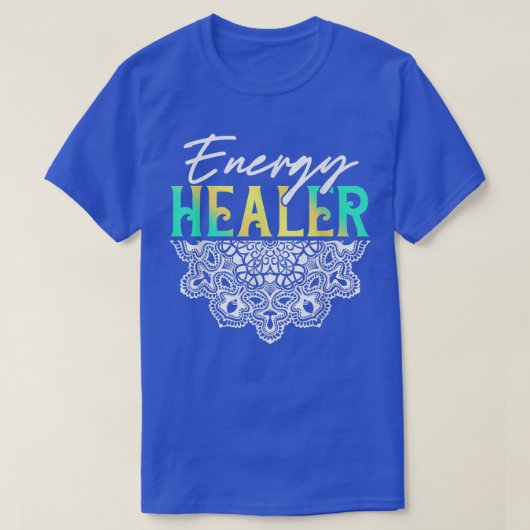 Energy Healer Reiki Master Yoga Spiritual Chakra J T-shirt (Design voorkant)
