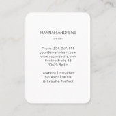 Energy Healer Reiki Spiritueel Visitekaartje (Achterkant)