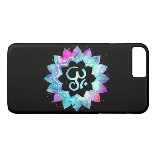 *~* Energy Healer Reiki Yoga Massage Om Plus Case-Mate iPhone Case (Achterkant (Horizontaal))