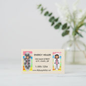Energy Healer Visitekaartje 100-pakket (Staand voorkant)