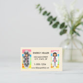 Energy Healer Visitekaartje 100-pakket (Staand voorkant)