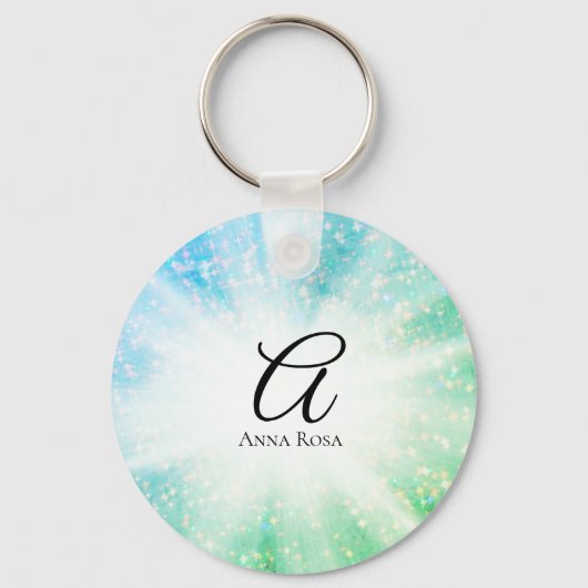 *~* Energy Healing Rays Sparkle Reiki Meditation Sleutelhanger (Voorkant)