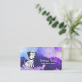 *~* Energy Healing Reiki Animal Communicator Visitekaartje (Staand voorkant)