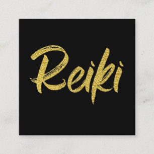 *~* Energy Healing Reiki Master of Practitioner Vierkante Visitekaartje