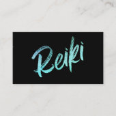 *~* Energy Healing Reiki Master Practitioner Visitekaartje (Voorkant)
