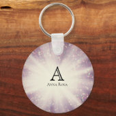 *~* Energy Healing Sparkle Rays Reiki Meditation Sleutelhanger (Voorkant)