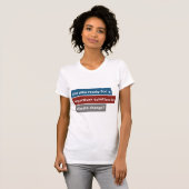 Energy Innovation Act Bipartisan Solution Dames T-shirt (Voorkant volledig)
