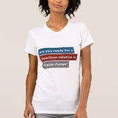 Energy Innovation Act #PriceOnPollution dames T-shirt (Voorkant)
