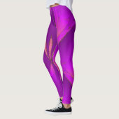 Energy Pink Paarse Roos Leggings (Links)