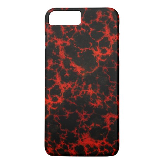 Energy Red en Black Flames Case-Mate iPhone Case (Achterkant)
