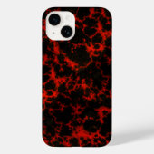 Energy Red en Black Flames Case-Mate iPhone Case (Achterkant)