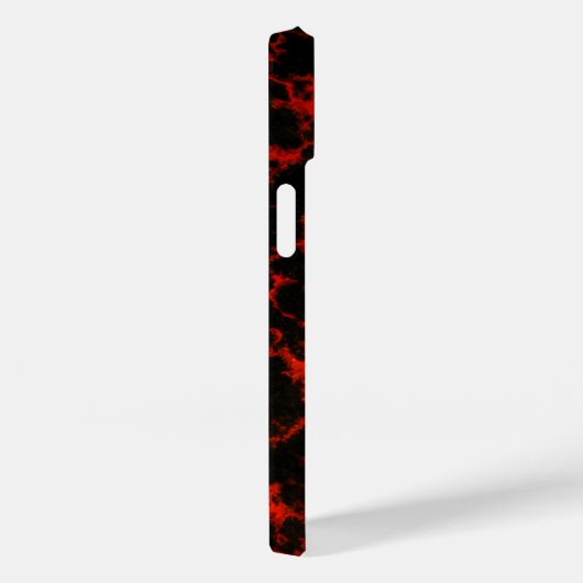 Energy Red en Black Flames Case-Mate iPhone Case (Achterkant / Rechts)