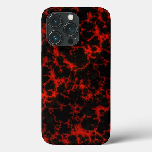 Energy Red en Black Flames Case-Mate iPhone Case (Achterkant)