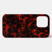 Energy Red en Black Flames Case-Mate iPhone Case (Achterkant (horizontaal))