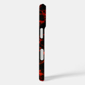 Energy Red en Black Flames Case-Mate iPhone Case (Achterkant / Rechts)
