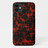 Energy Red en Black Flames Case-Mate iPhone Case (Achterkant)