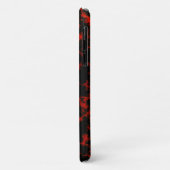 Energy Red en Black Flames Case-Mate iPhone Case (Achterkant/links)