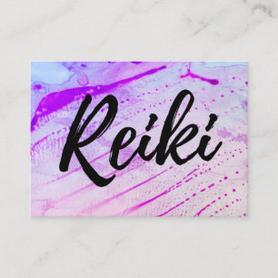*~* Energy Reiki Practitioner Reiki Master Healer Visitekaartje