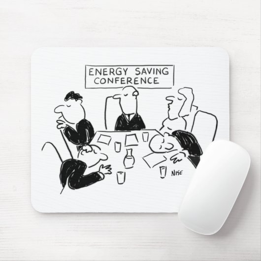 Energy Saving Theme Mouse Mat Muismat (Met muis)