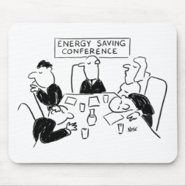 Energy Saving Theme Mouse Mat Muismat