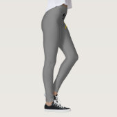 Energy Thunder Sign Power Yellow Line Leggings (Rechts)