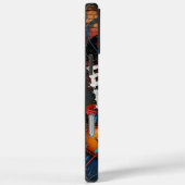 Energy Unleashed: Rock ‘n’ Roll Graffiti Case-Mate iPhone Case (Achterkant / Rechts)