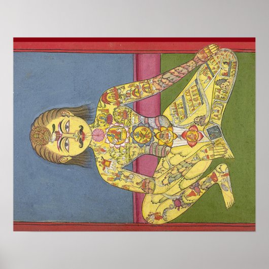 Energy Yoga-poster Poster (Voorkant)