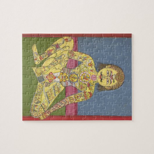 Energy Yoga puzzle Legpuzzel (Horizontaal)