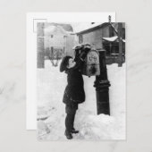 Enfant et lettre US Briefkaart (Voorkant / Achterkant)