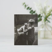 Enfant et son chat - Willy Ronis Briefkaart (Staand voorkant)