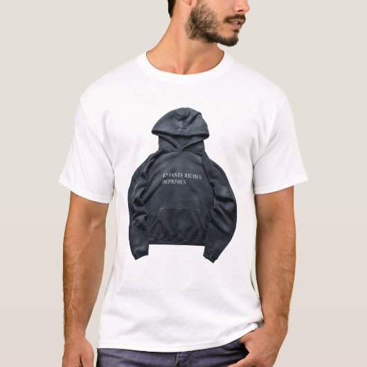 ENFANT RICHE HOODIE OP HET SHIRT (Voorkant)