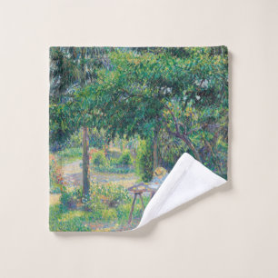 Enfants attablés dans le jardin Camille Pissarro Washandje