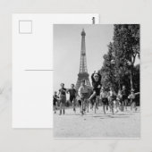 Enfants Champs de Mars Paris 1944 Robert Doisneau Briefkaart (Voorkant / Achterkant)