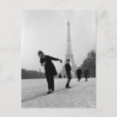 Enfants et neige - Paris - 1945 - Robert Doisneau Briefkaart (Voorkant)