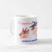 enfants sans frontières marocco children tea cup koffiemok (Voorkant links)
