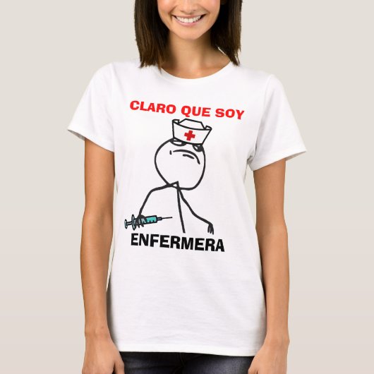 Enfermera T-shirt (Voorkant)