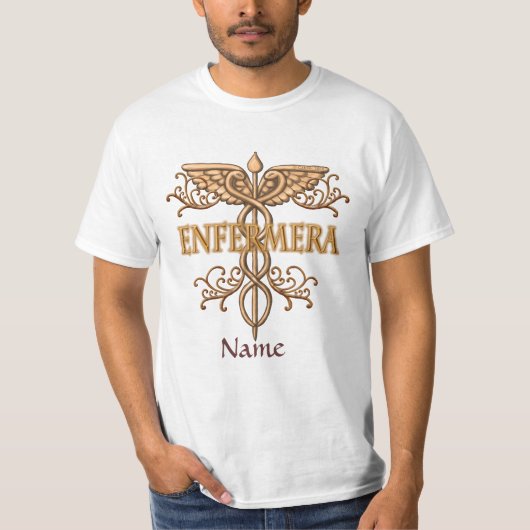 Enfermera-verpleegkundige T-shirt (Voorkant)