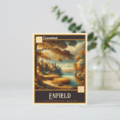 Enfield, Connecticut | BRIEFKAART (Staand voorkant)