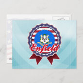 Enfield, CT Briefkaart (Voorkant / Achterkant)