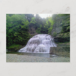 Enfield Glen herfsten in Ithaca, NY Briefkaart
