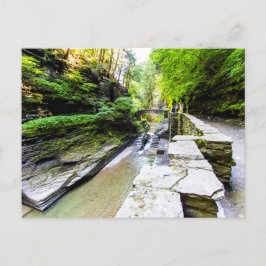 Enfield Glen, Robert H Treman State Park, NY Briefkaart